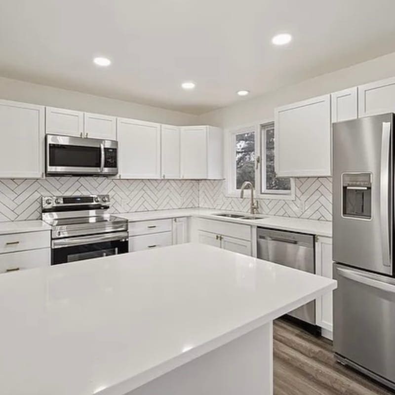 Renovated kitchen
